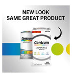 Centrum Advance Multivitamins & Minerals, 100 Tablets