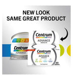 Centrum Advance Multivitamins & Minerals, 60 Tablets
