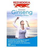 Red Kooga Ginkgo Biloba & Ginseng - 32 tablets