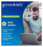 Germoloids Suppositories - 24 suppositories