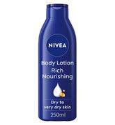 NIVEA Rich Nourishing Body Lotion for Dry Skin, 250ml