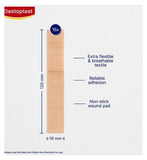 Elastoplast Fabric Finger Strip Flexible Plasters, 16 Pack