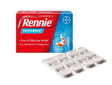 Rennie Peppermint 24 Chewable Tablets