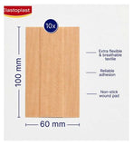 Elastoplast Fabric Durable Cut to Size Plasters 1m x 6cm - 10 Strips
