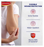 Elastoplast Fabric Durable Cut to Size Plasters 1m x 6cm - 10 Strips