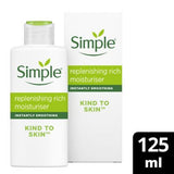 Simple Kind to Skin Replenishing Rich Moisturiser 125ml