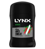 Lynx Anti-Perspirant Deodorant Africa Stick 50ml