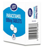 Boots Paracetamol 500mg Tablets - 32 Tablets