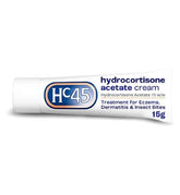 Hc45 Hydrocortisone Acetate Cream - 15g
