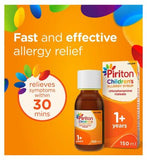 Piriton Antihistamine Allergy Relief Syrup for Children - 150ml