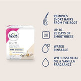 Veet Pure Oriental Hot Wax Body & Face Floral Vanilla - 250ml