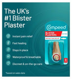 Compeed Hydrocolloid Blister Plaster for Toes - Pack of 8