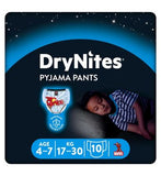Huggies DryNites® Pyjama Bed Wetting Pants Boys 4-7 Years - 10 Pants