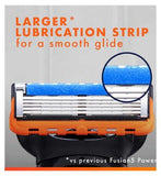 Gillette Fusion5 Razor Refills For Men, 4 Razor Blade Refills