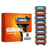 Gillette Fusion5 Razor Refills For Men, 8 Razor Blade Refills
