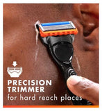 Gillette Fusion5 Power Razor Refills For Men, 4 Razor Blade Refills