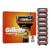 Gillette Fusion5 Power Razor Refill for Men, Gillette 8 Razor Blade Refills<br/>
