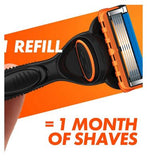 Gillette Fusion5 Power Razor Refill for Men, Gillette 8 Razor Blade Refills<br/>