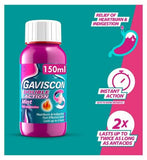 Gaviscon Double Action Heartburn & Indigestion Liquid Mint Flavour 150ml