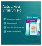 Compeed Hydrocolloid Cold Sore Patch - 15 Pack