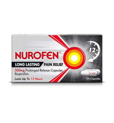 Nurofen Long Lasting 300mg Prolonged Release Capsules x24