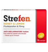 Strefen Honey & Lemon – 16 Lozenges