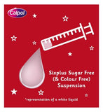 Calpol SixPlus Sugar Free Suspension Strawberry Flavour 6+ Years 200ml