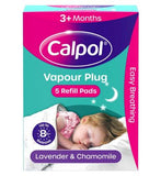Calpol Vapour Plug 5 Refill Pads - Lavender & Chamomile