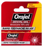Orajel Dental Gel for toothache - 5.3g