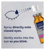 Optrex ActiMist Double Action Spray Dry Irritated Eyes - 10ml