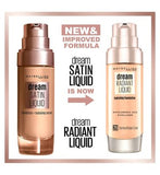 Maybelline Dream Radiant Liquid Hydrating Foundation with Hyaluronic Acid and Collagen