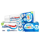 Aquafresh Kids Fluoride Toothpaste, Milk Teeth Toothpaste, For Ages 0-2, 50ml