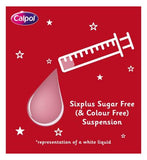 Calpol SixPlus Suspension Sugar Free Strawberry Flavour 6+ Years 80ml