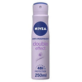 NIVEA Anti-Perspirant Deodorant Spray, Double Effect, 72h 250ml