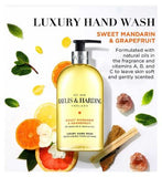 Baylis & Harding Signature Collection Sweet Mandarin & Grapefruit Luxury Hand Wash 500ml With Added Moisturisers