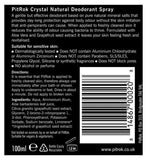 PitROK Crystal Natural Spray Deodorant 100ml