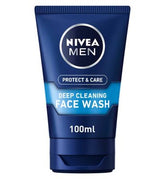 NIVEA MEN Protect & Care Deep Cleansing Face Wash with Aloe Vera 100ml