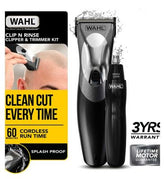 Wahl Clipper & Trimmer Kit Clip 'N Rinse