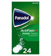 Panadol Paracetamol Pain Relief 500mg ActiFast Soluble - 24 Tablets
