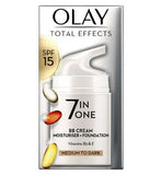 Olay Total Effects Anti-Ageing BB Face Cream SPF15 For Medium to Dark Shade 50ml
