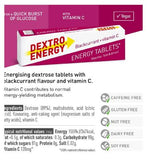 Dextro Energy Blackcurrant + Vitamin C Dextrose Tablets 2 x 47g (28 Tablets)
