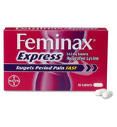 Feminax Express 16 Tablets