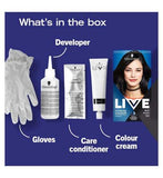 Schwarzkopf LIVE Deep Black 099 Permanent Hair Dye