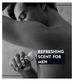 NIVEA MEN Black & White Invisible 72h Anti-Perspirant Roll-On Deodorant 50ml