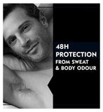 NIVEA MEN Black & White Invisible 72h Anti-Perspirant Roll-On Deodorant 50ml