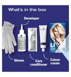 Schwarzkopf LIVE 00B Max Blonde Permanent Hair Dye