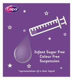 Calpol Infant Sugar Free Colour Free 120 mg/5 ml Oral Suspension Strawberry Flavour 2+ Months - 100ml