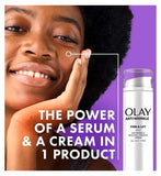 Olay Anti-Wrinkle Firm And Lift 2In1 Day Cream And Firming Serum 50ml