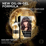 L’Oréal Paris Preference Permanent Hair Dye, Luminous Colour, Refined Brown 4.013