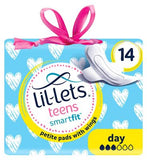 Lil-Lets Teens sanitary towels (petite) – Day – 14 pack